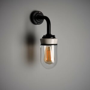 test tube wall light clear glass