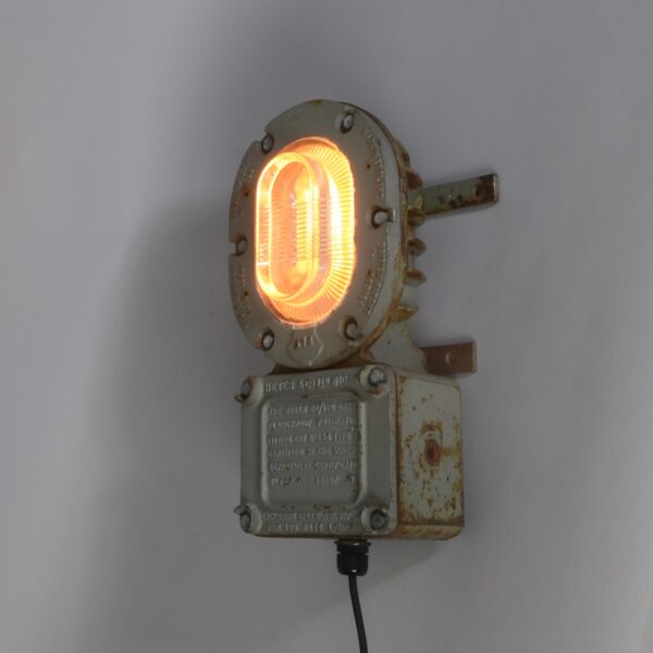 trainspotters vintage lighting fawley wigan bulkhead wall light