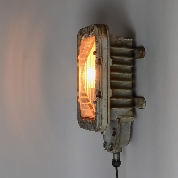 vintage walsall bulkhead wall light